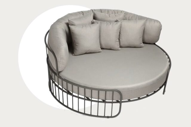 Imagem de Chaises com Estruturar de Alumínio revistada de Fibra Sintética ou Corda Náutica